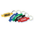 Solid Color Bottle Opener Key Ring